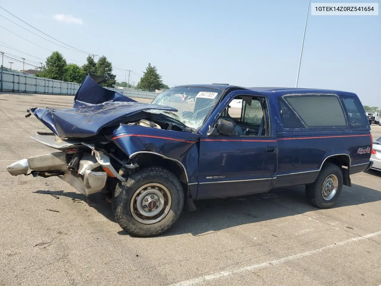 1994 GMC Sierra K1500 VIN: 1GTEK14Z0RZ541654 Lot: 59477305