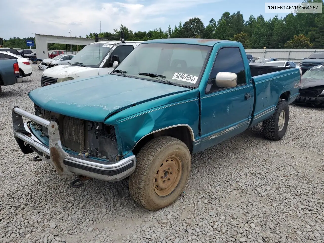 1994 GMC Sierra K1500 VIN: 1GTEK14K2RZ564257 Lot: 62467955