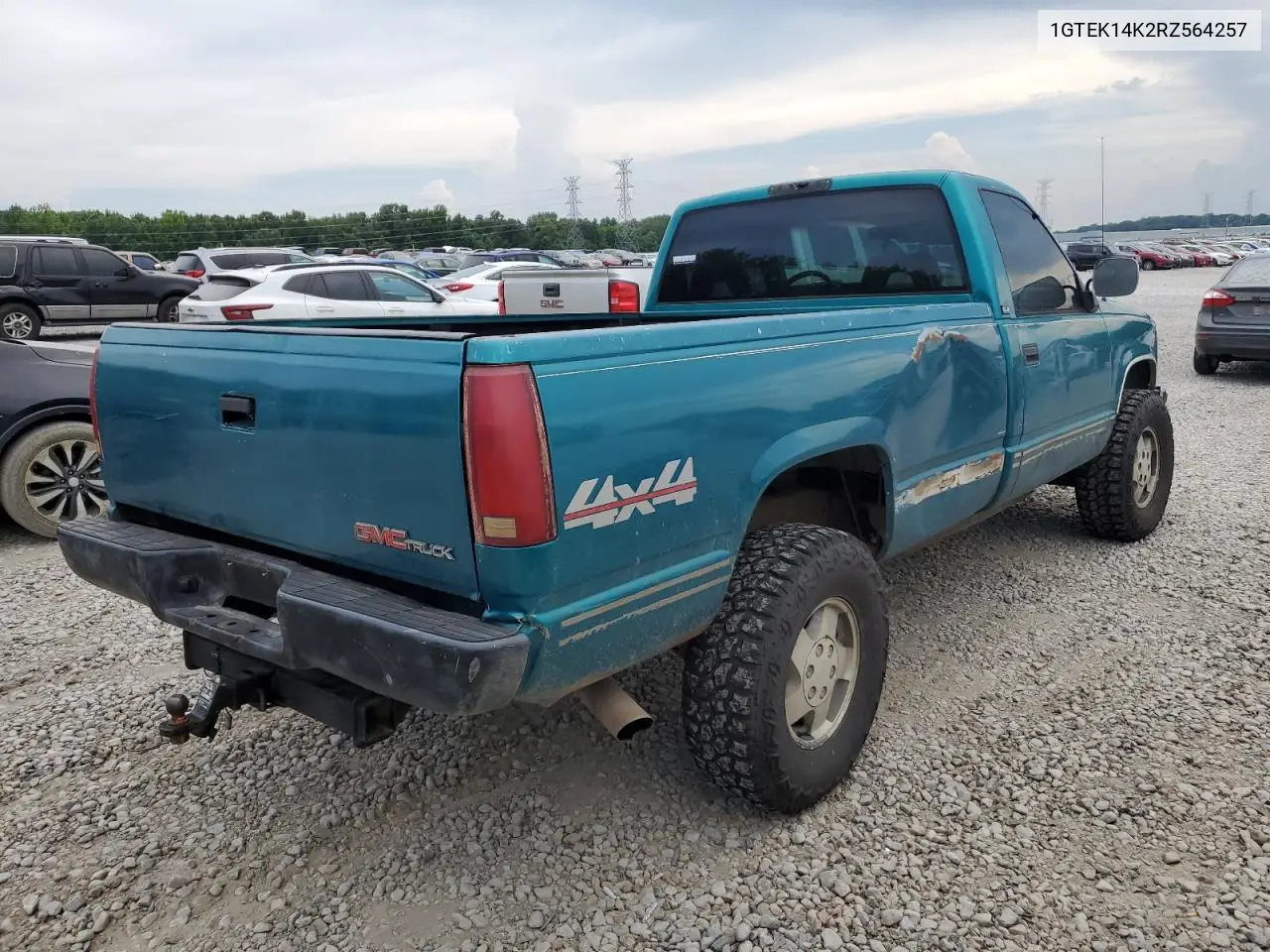 1994 GMC Sierra K1500 VIN: 1GTEK14K2RZ564257 Lot: 62467955