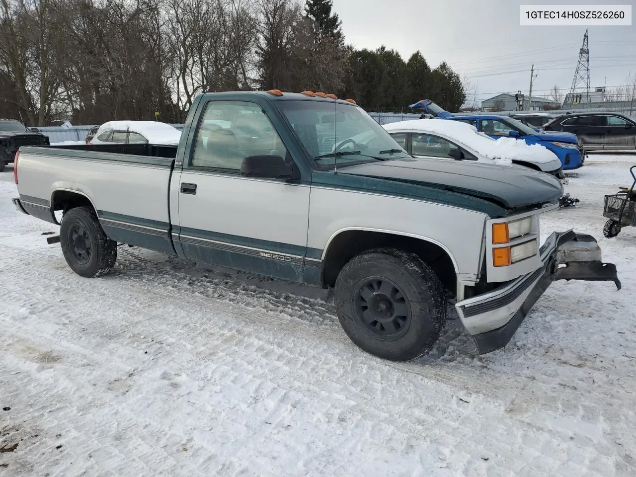 1995 GMC Sierra C1500 VIN: 1GTEC14H0SZ526260 Lot: 42793635