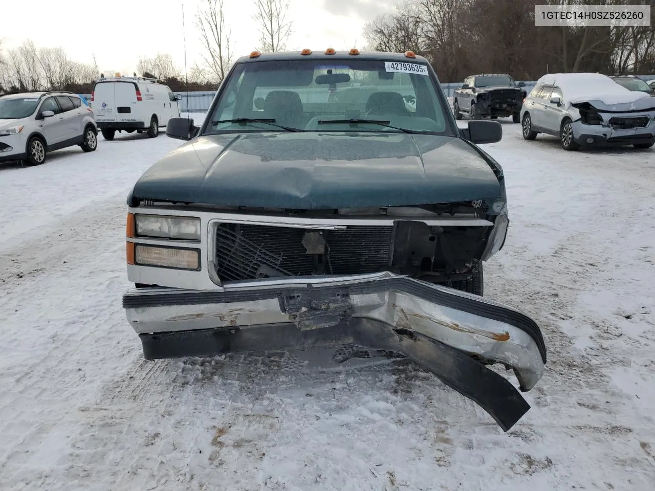 1995 GMC Sierra C1500 VIN: 1GTEC14H0SZ526260 Lot: 42793635