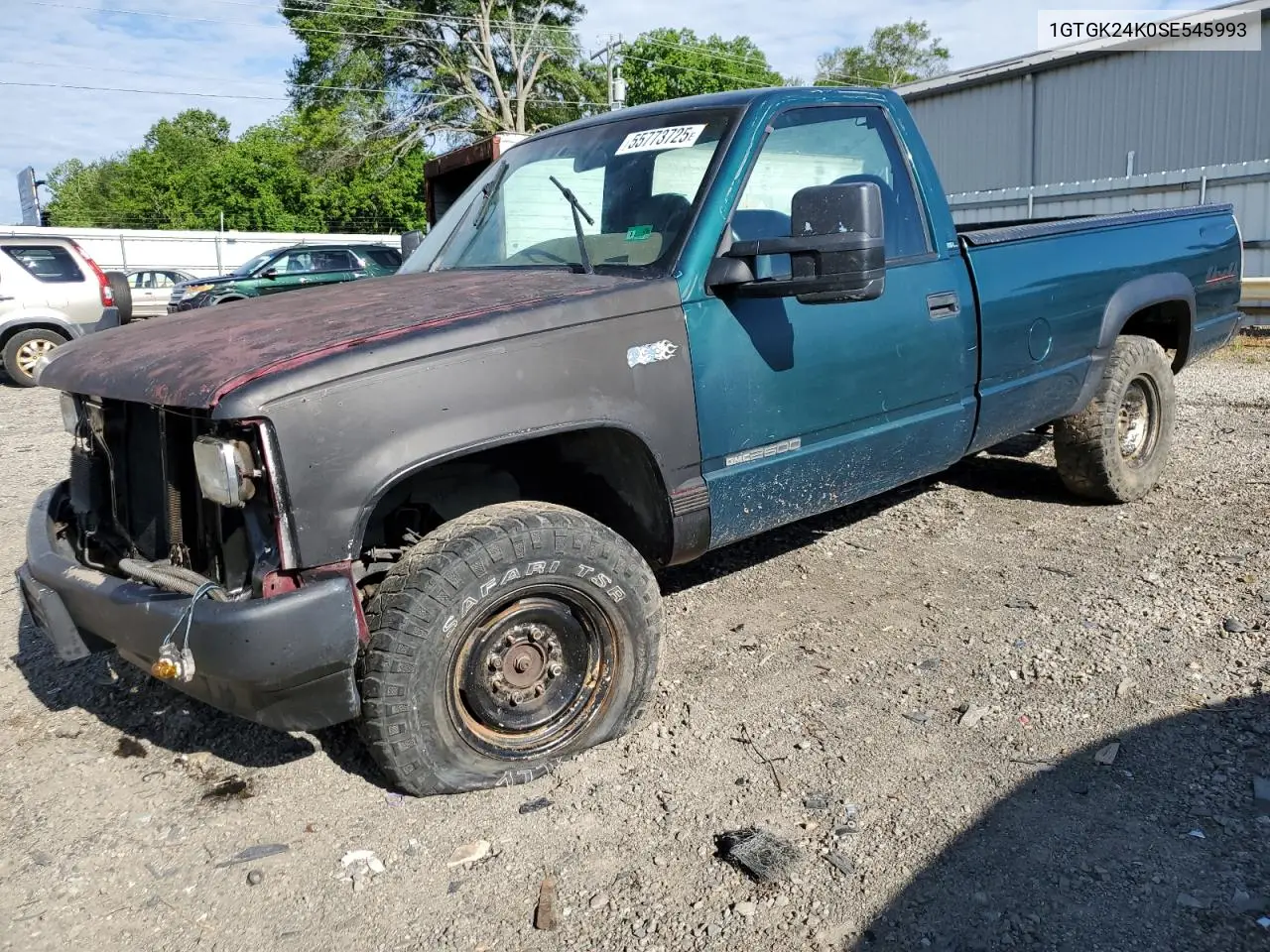 1995 GMC Sierra K2500 VIN: 1GTGK24K0SE545993 Lot: 55773725