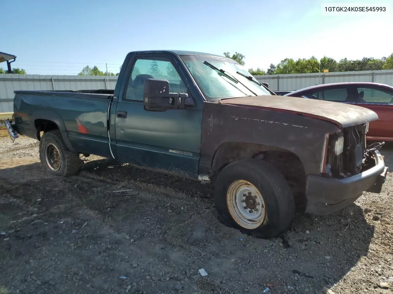 1995 GMC Sierra K2500 VIN: 1GTGK24K0SE545993 Lot: 55773725