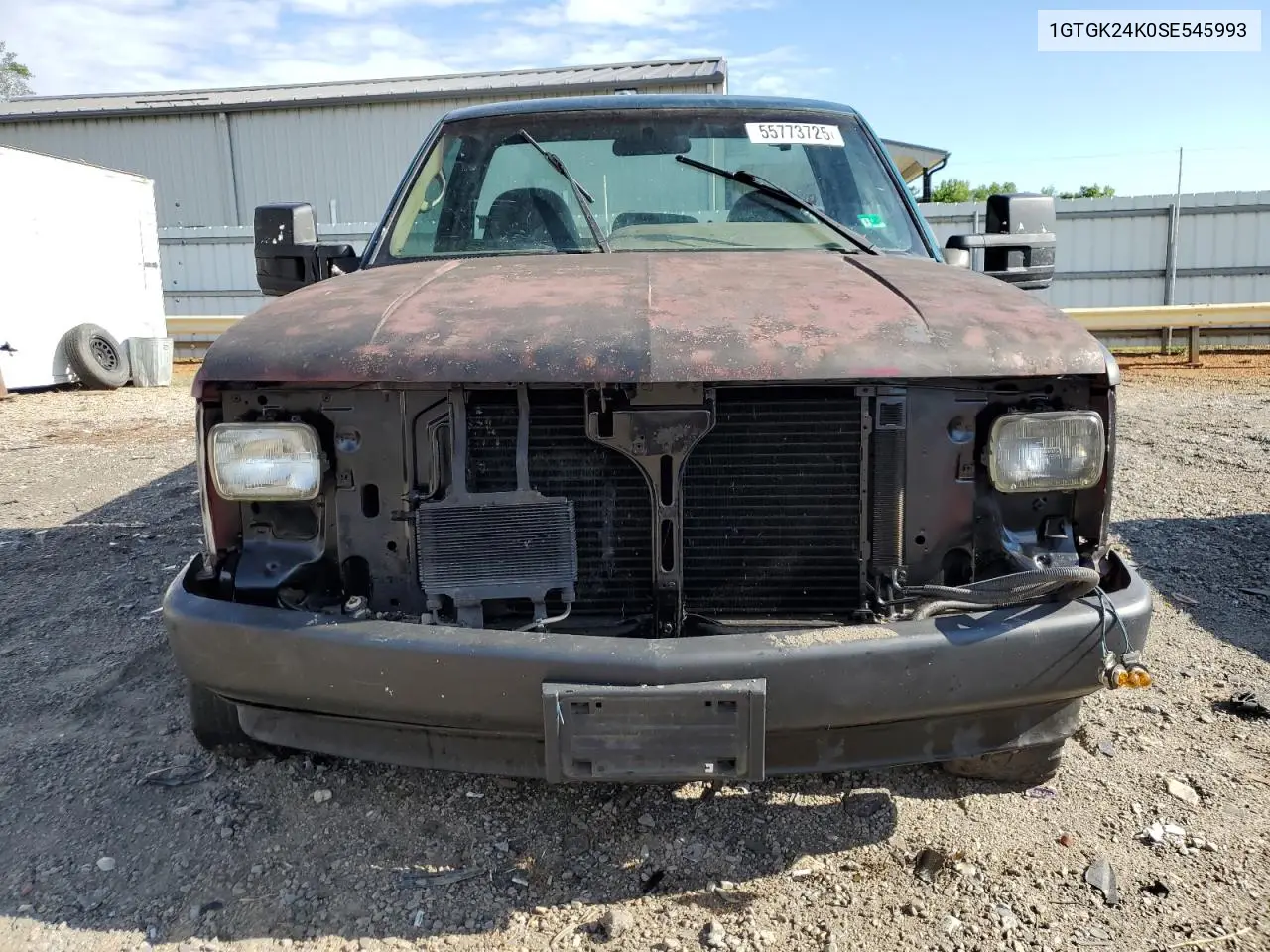 1995 GMC Sierra K2500 VIN: 1GTGK24K0SE545993 Lot: 55773725