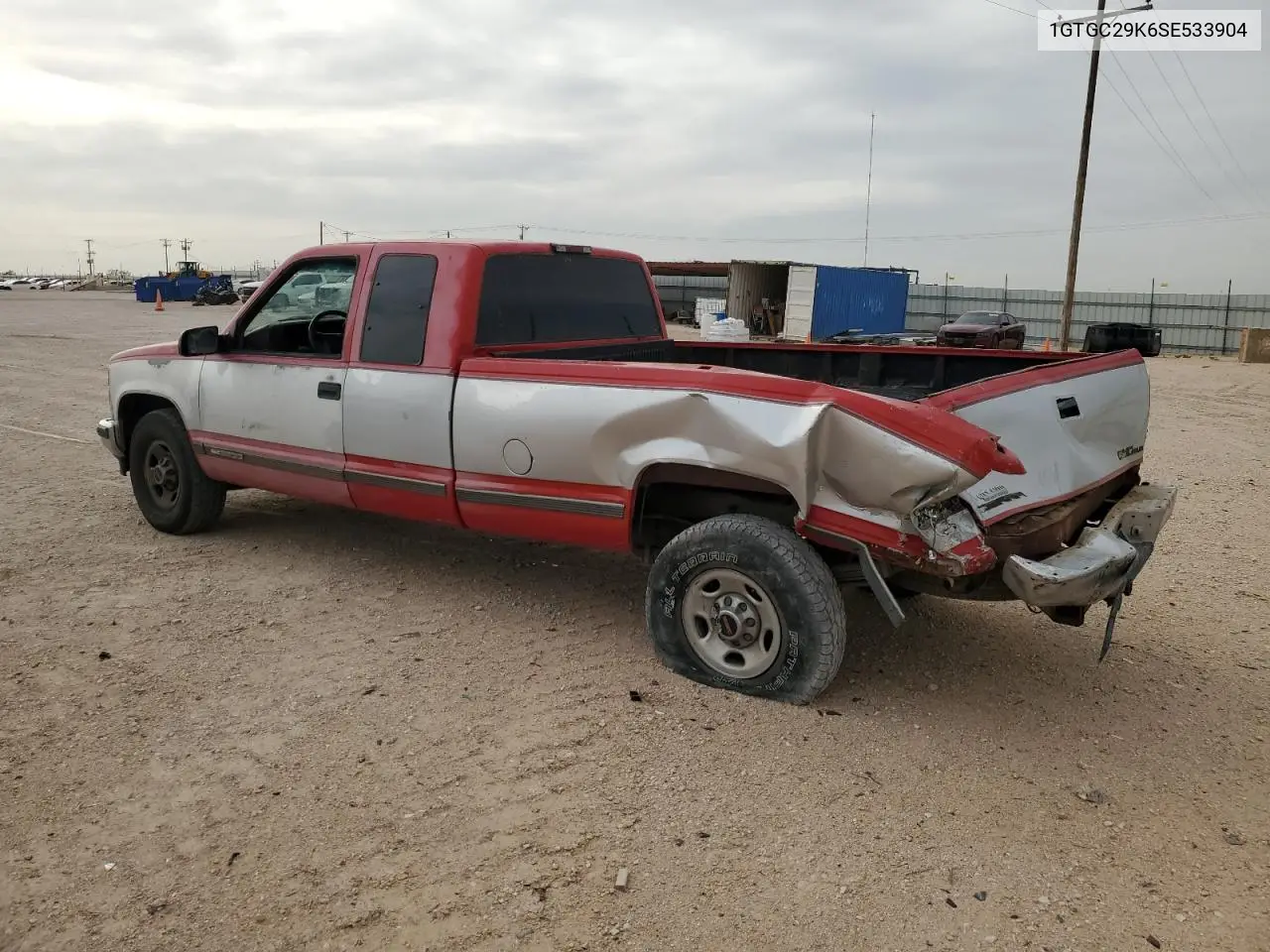 1995 GMC Sierra C2500 VIN: 1GTGC29K6SE533904 Lot: 56066605