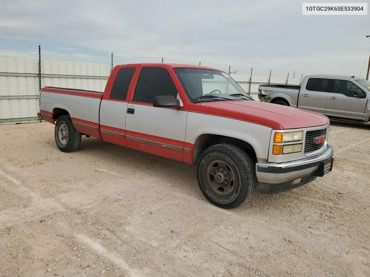 1995 GMC Sierra C2500 VIN: 1GTGC29K6SE533904 Lot: 56066605