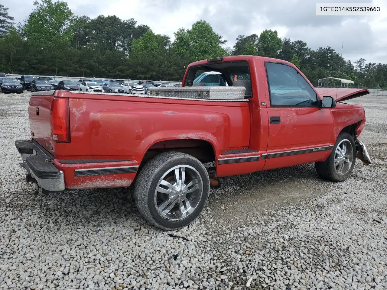 1995 GMC Sierra C1500 VIN: 1GTEC14K5SZ539663 Lot: 56181125