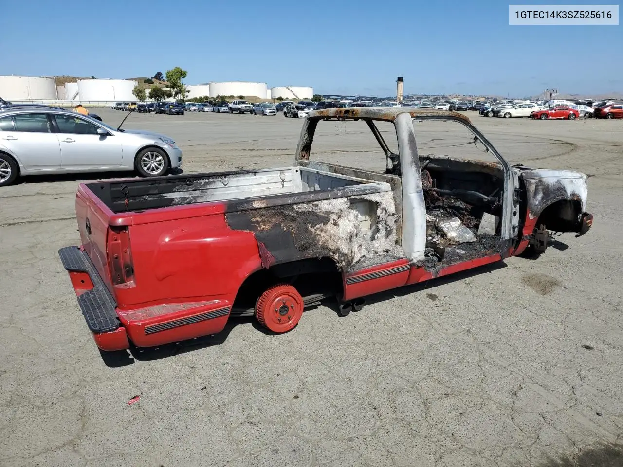 1995 GMC Sierra C1500 VIN: 1GTEC14K3SZ525616 Lot: 58402965