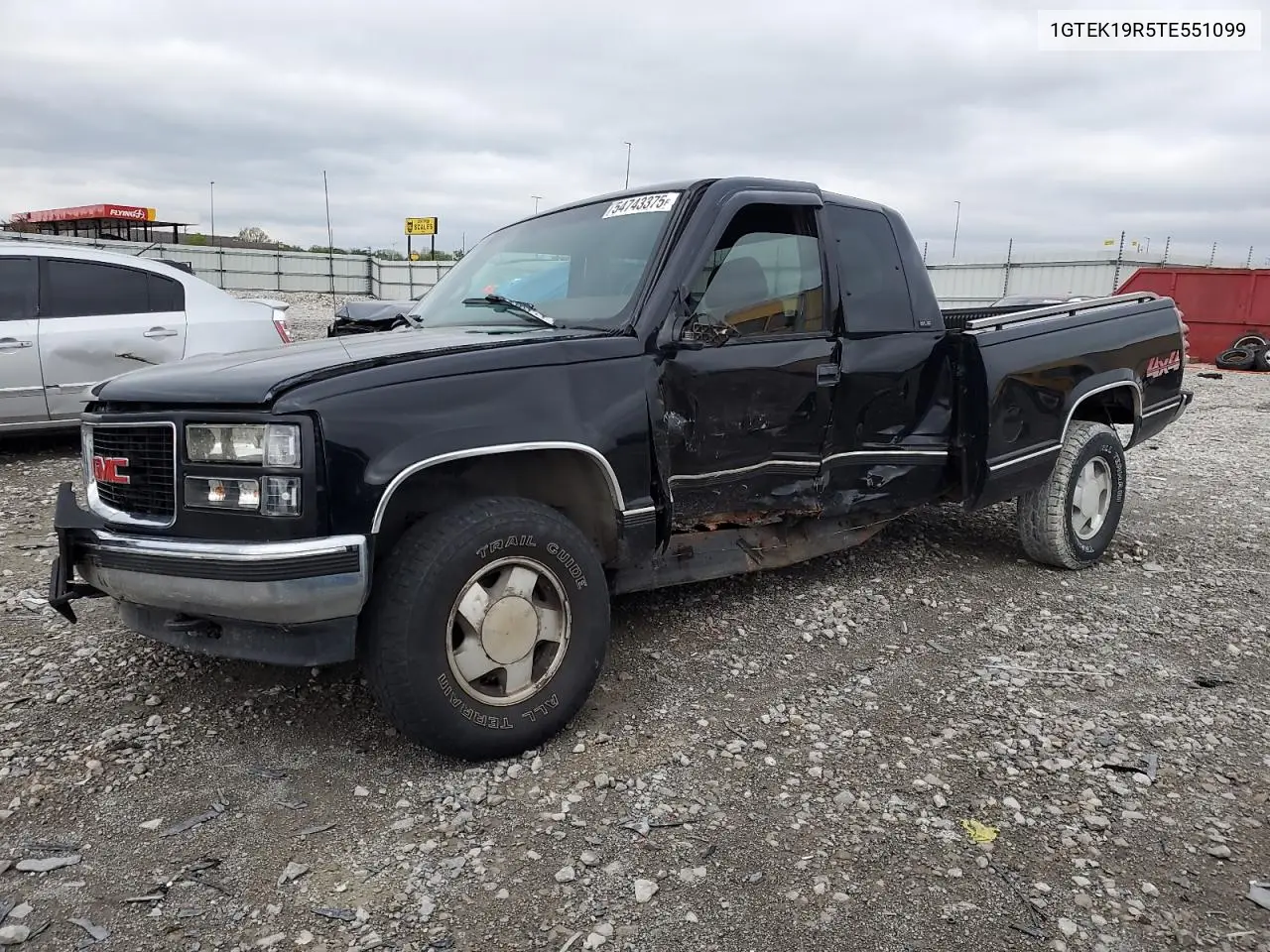 1996 GMC Sierra K1500 VIN: 1GTEK19R5TE551099 Lot: 54743375