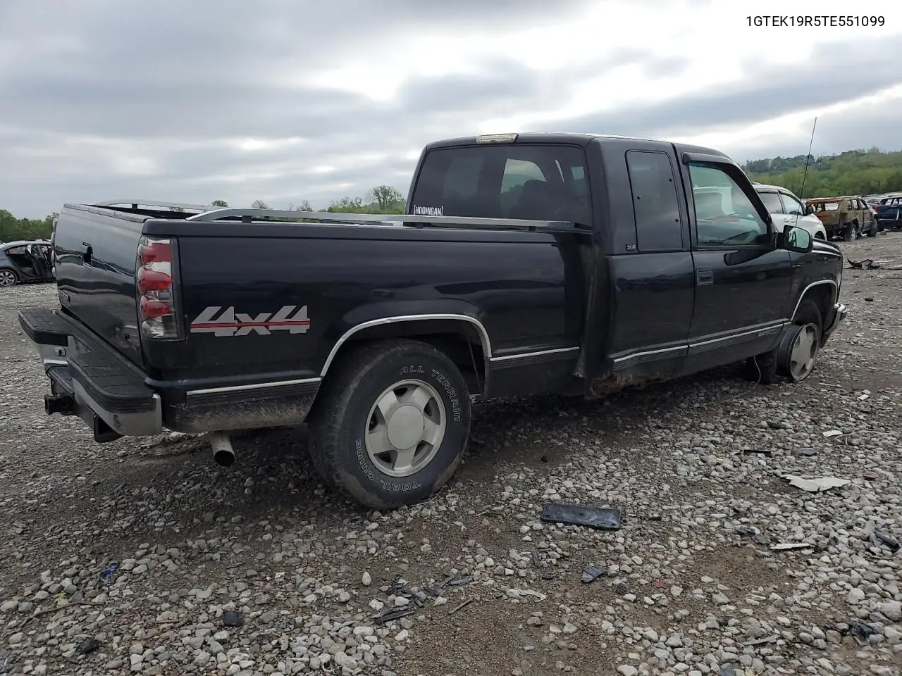 1996 GMC Sierra K1500 VIN: 1GTEK19R5TE551099 Lot: 54743375