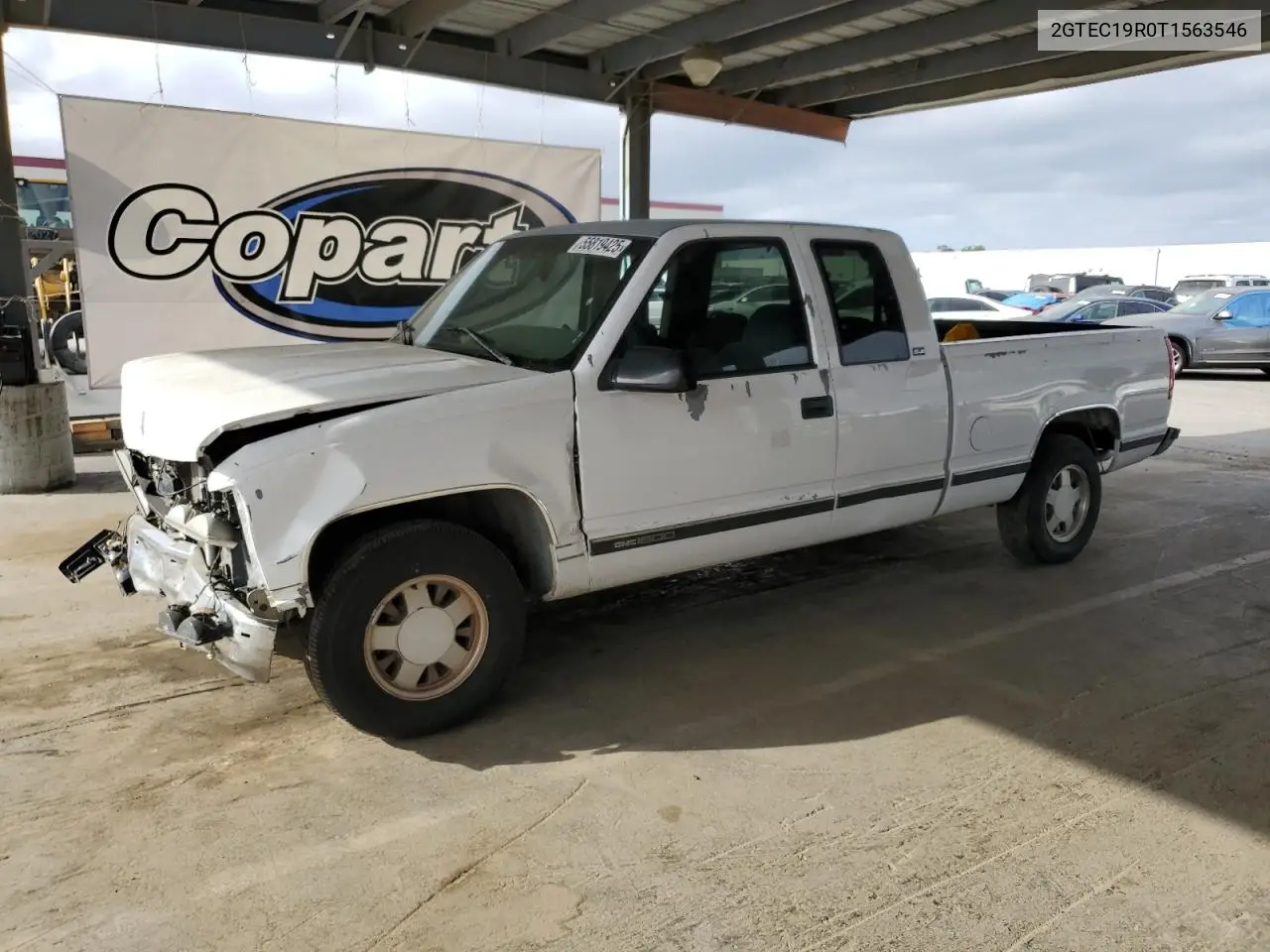 1996 GMC Sierra C1500 VIN: 2GTEC19R0T1563546 Lot: 55819425