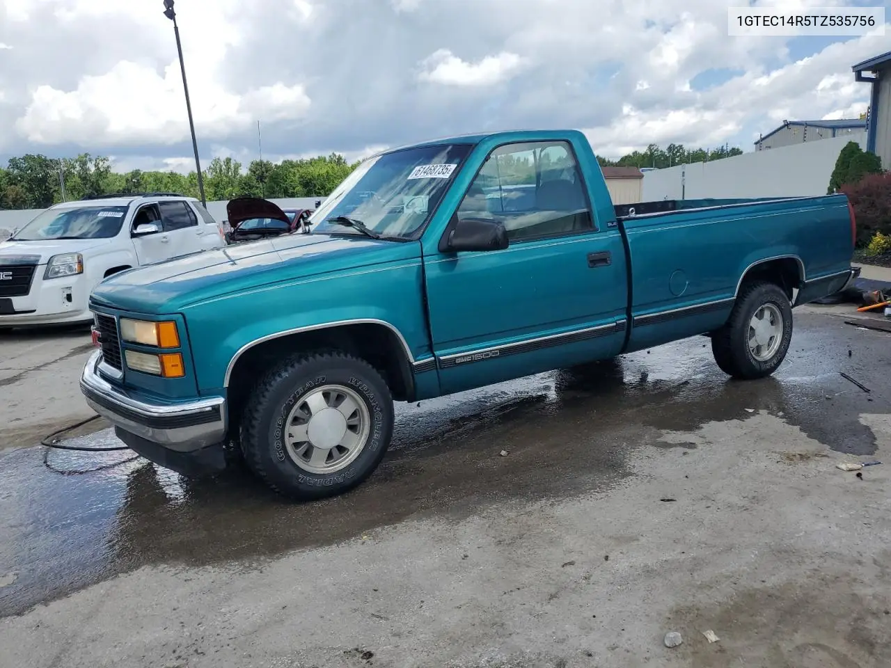 1996 GMC Sierra C1500 VIN: 1GTEC14R5TZ535756 Lot: 61468735