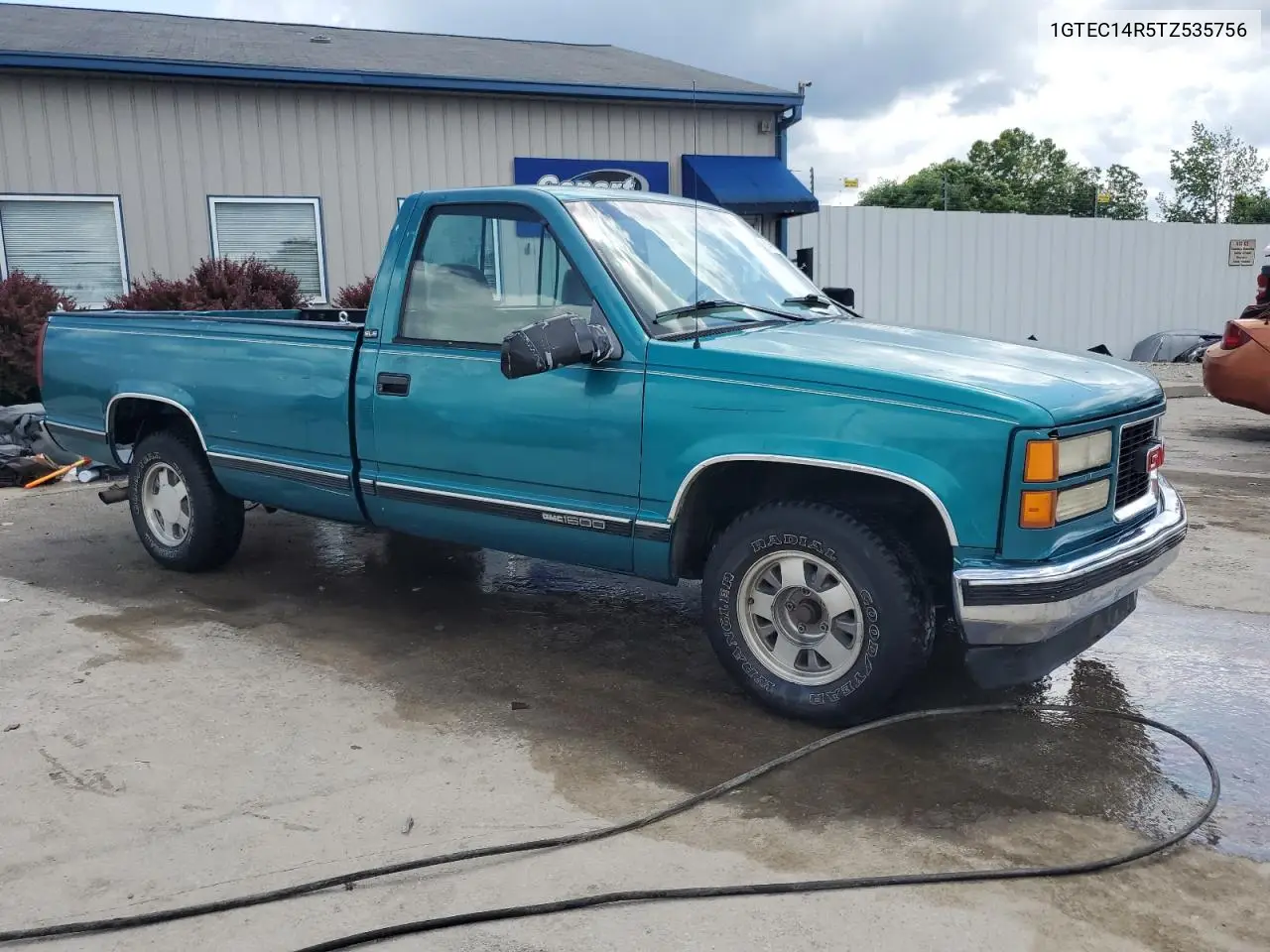 1996 GMC Sierra C1500 VIN: 1GTEC14R5TZ535756 Lot: 61468735