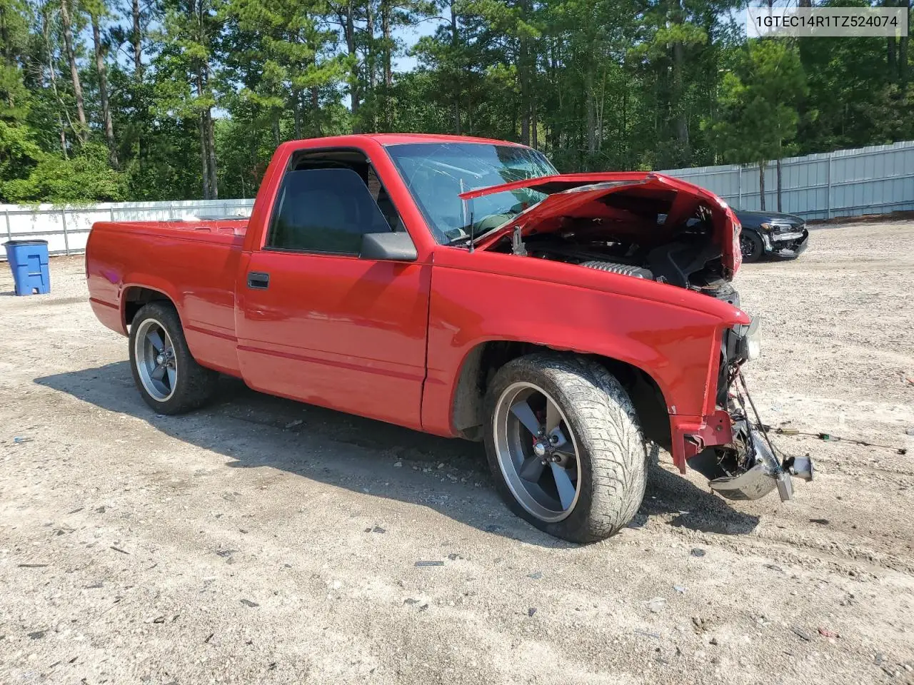 1996 GMC Sierra C1500 VIN: 1GTEC14R1TZ524074 Lot: 62383275