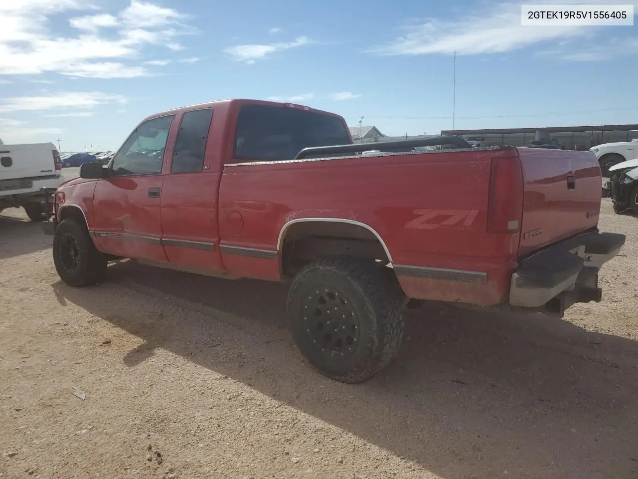 1997 GMC Sierra K1500 VIN: 2GTEK19R5V1556405 Lot: 55121365