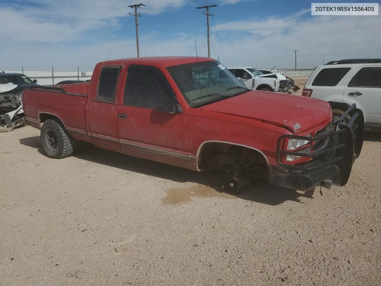 1997 GMC Sierra K1500 VIN: 2GTEK19R5V1556405 Lot: 55121365
