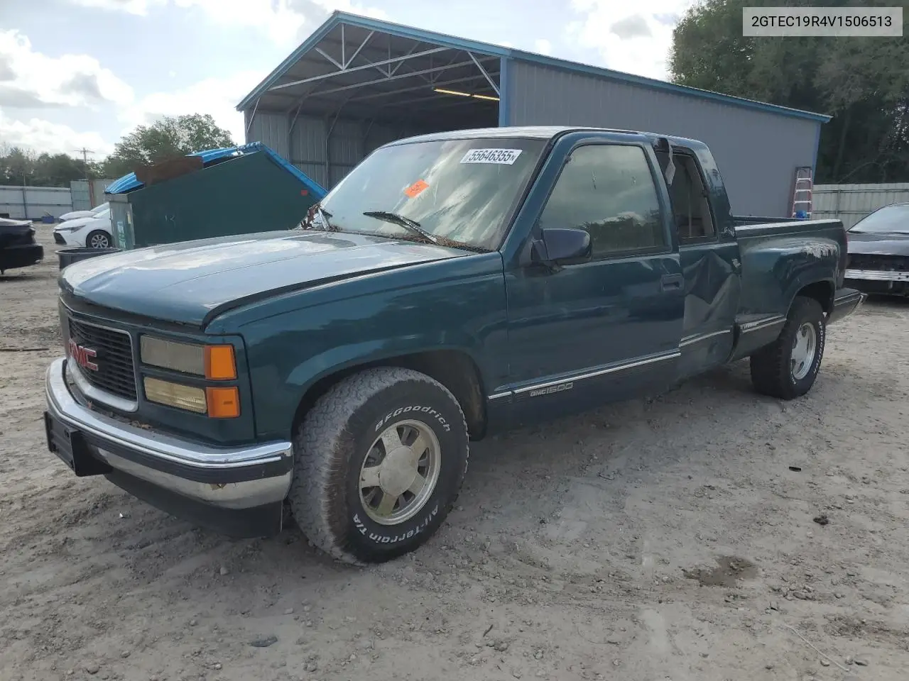 1997 GMC Sierra C1500 VIN: 2GTEC19R4V1506513 Lot: 55646355