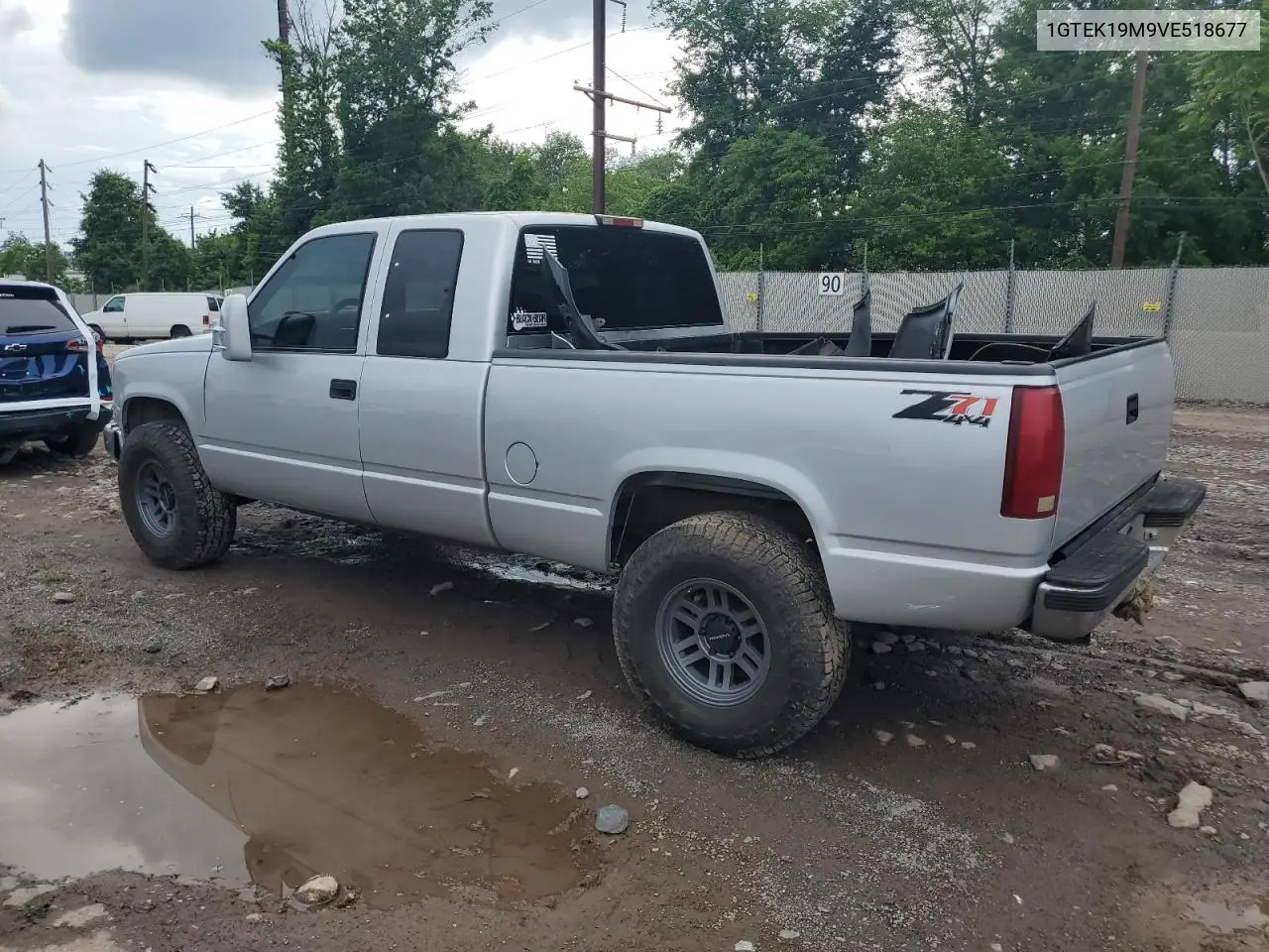 1997 GMC Sierra K1500 VIN: 1GTEK19M9VE518677 Lot: 60249365