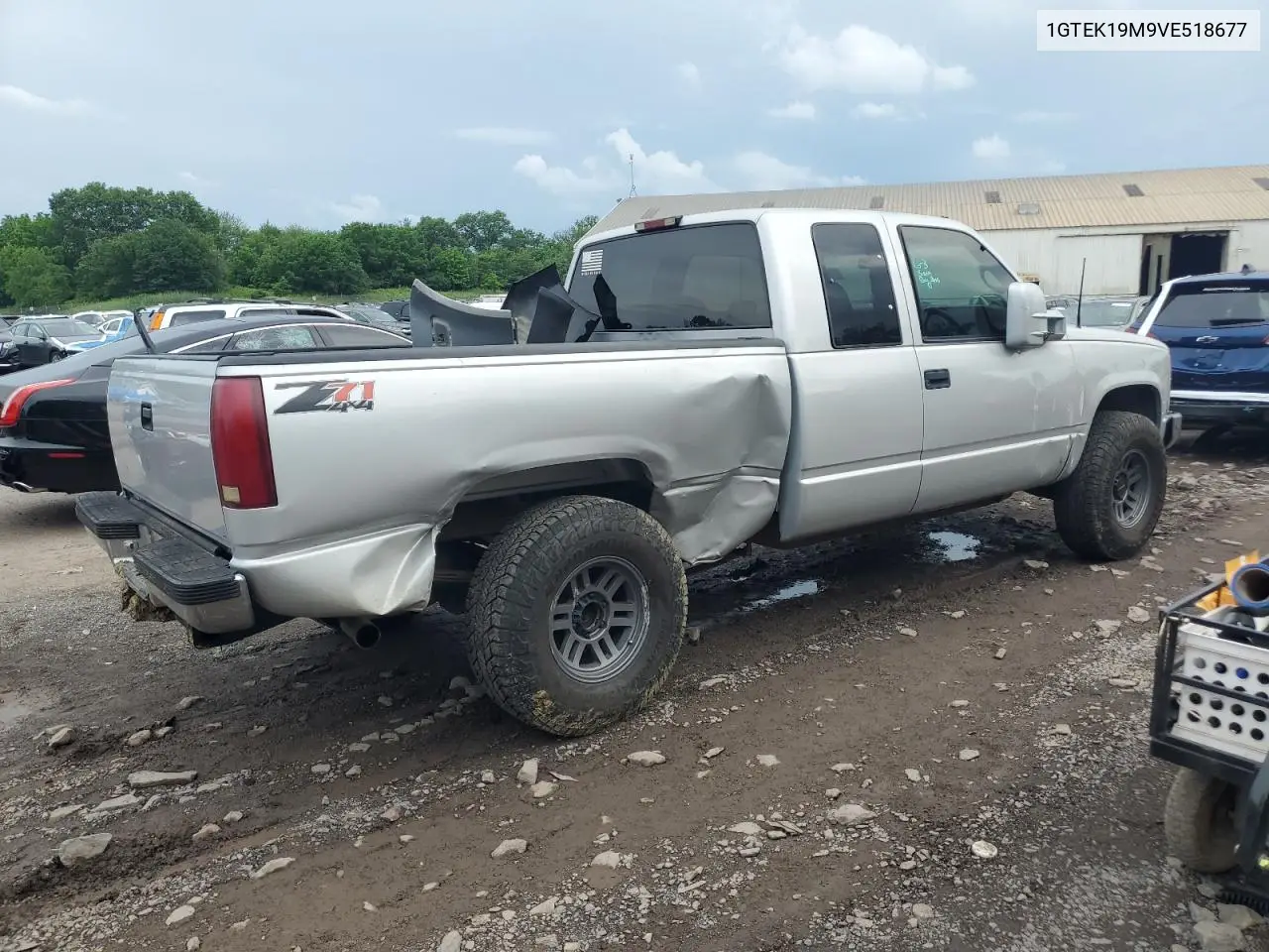1997 GMC Sierra K1500 VIN: 1GTEK19M9VE518677 Lot: 60249365