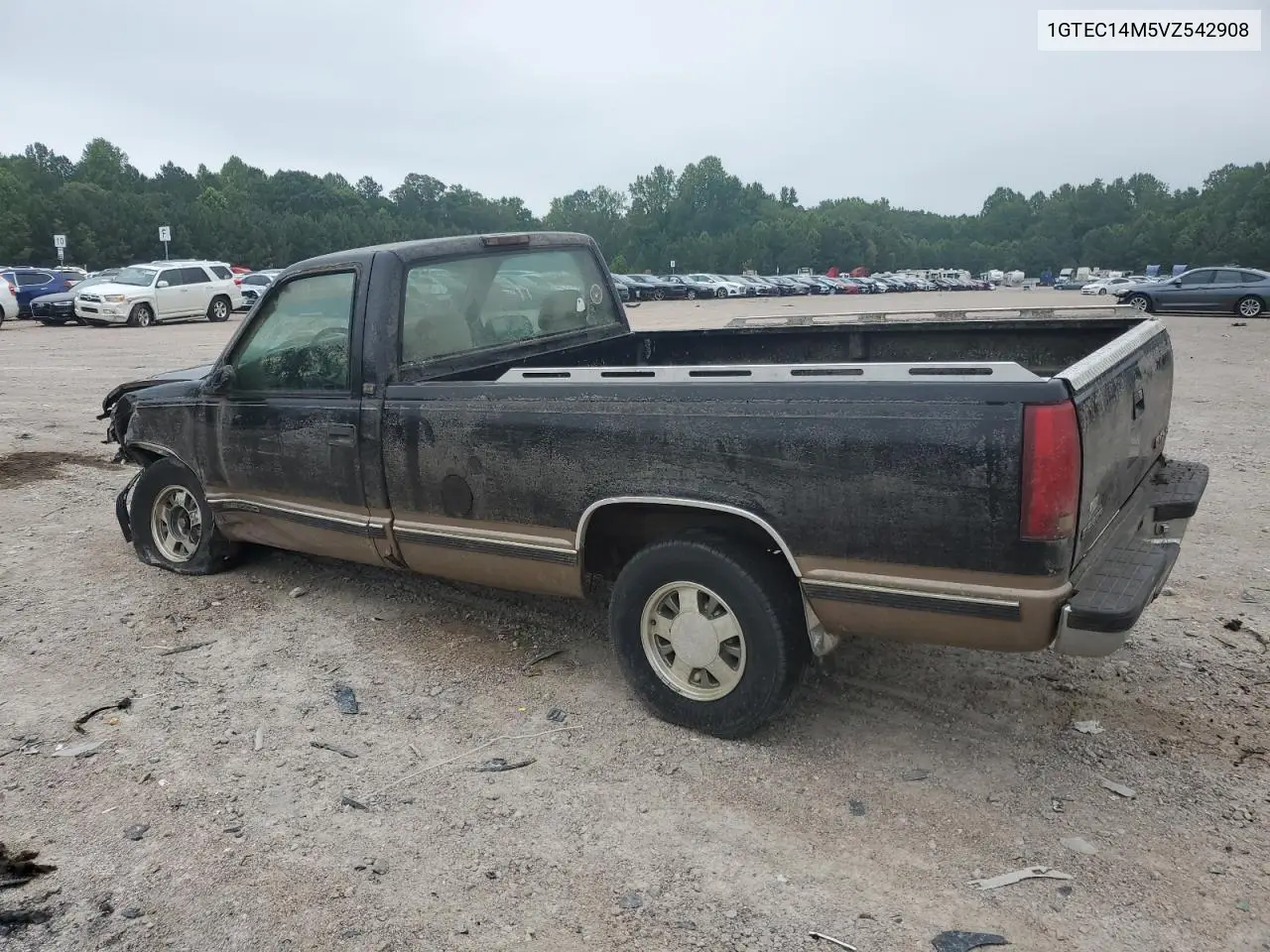 1997 GMC Sierra C1500 VIN: 1GTEC14M5VZ542908 Lot: 62539935