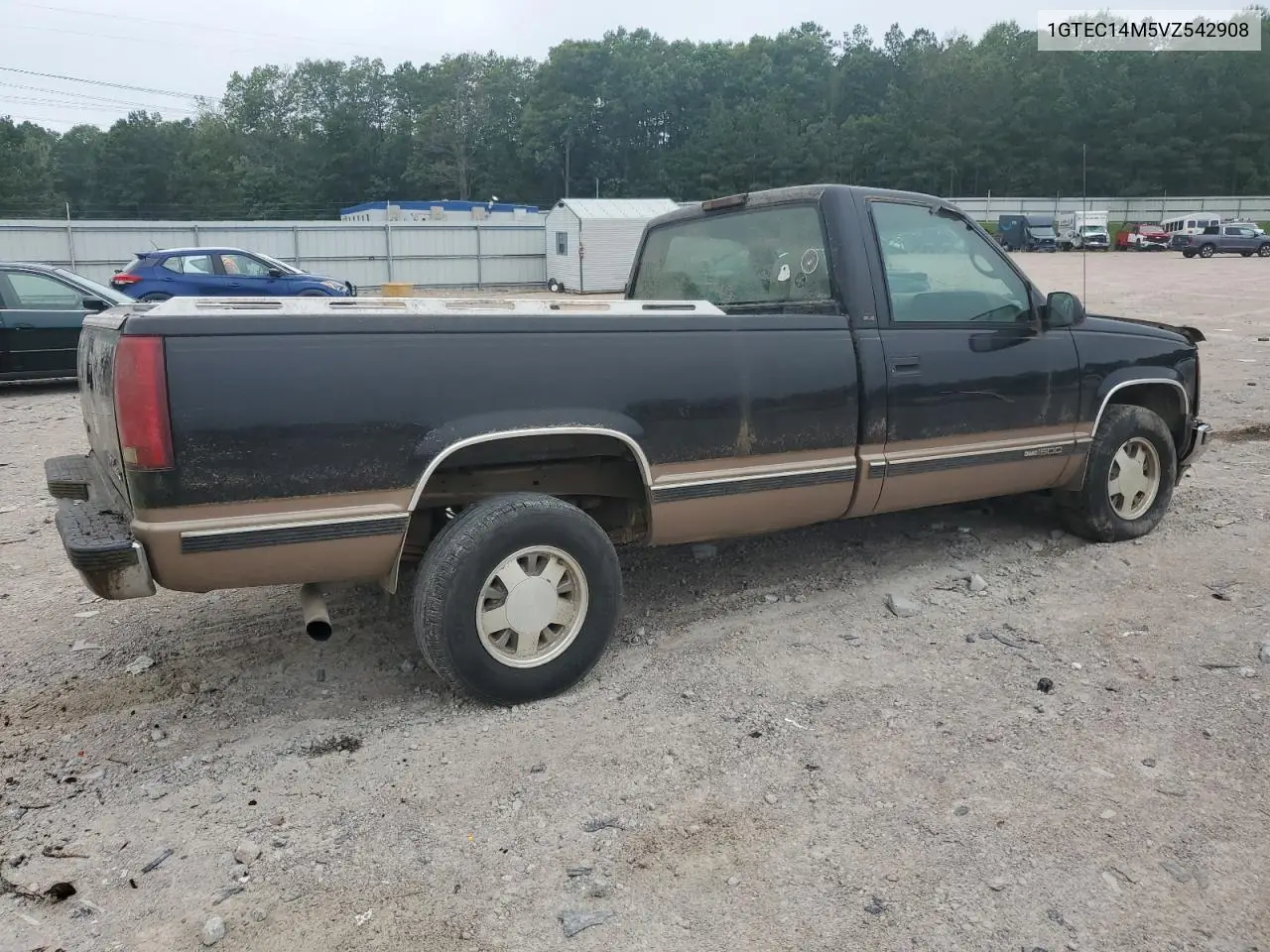 1997 GMC Sierra C1500 VIN: 1GTEC14M5VZ542908 Lot: 62539935
