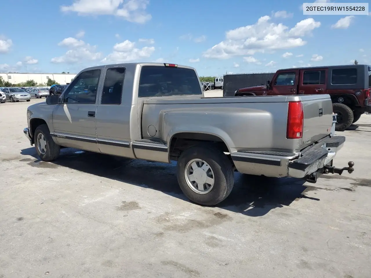 1998 GMC Sierra C1500 VIN: 2GTEC19R1W1554228 Lot: 56759805