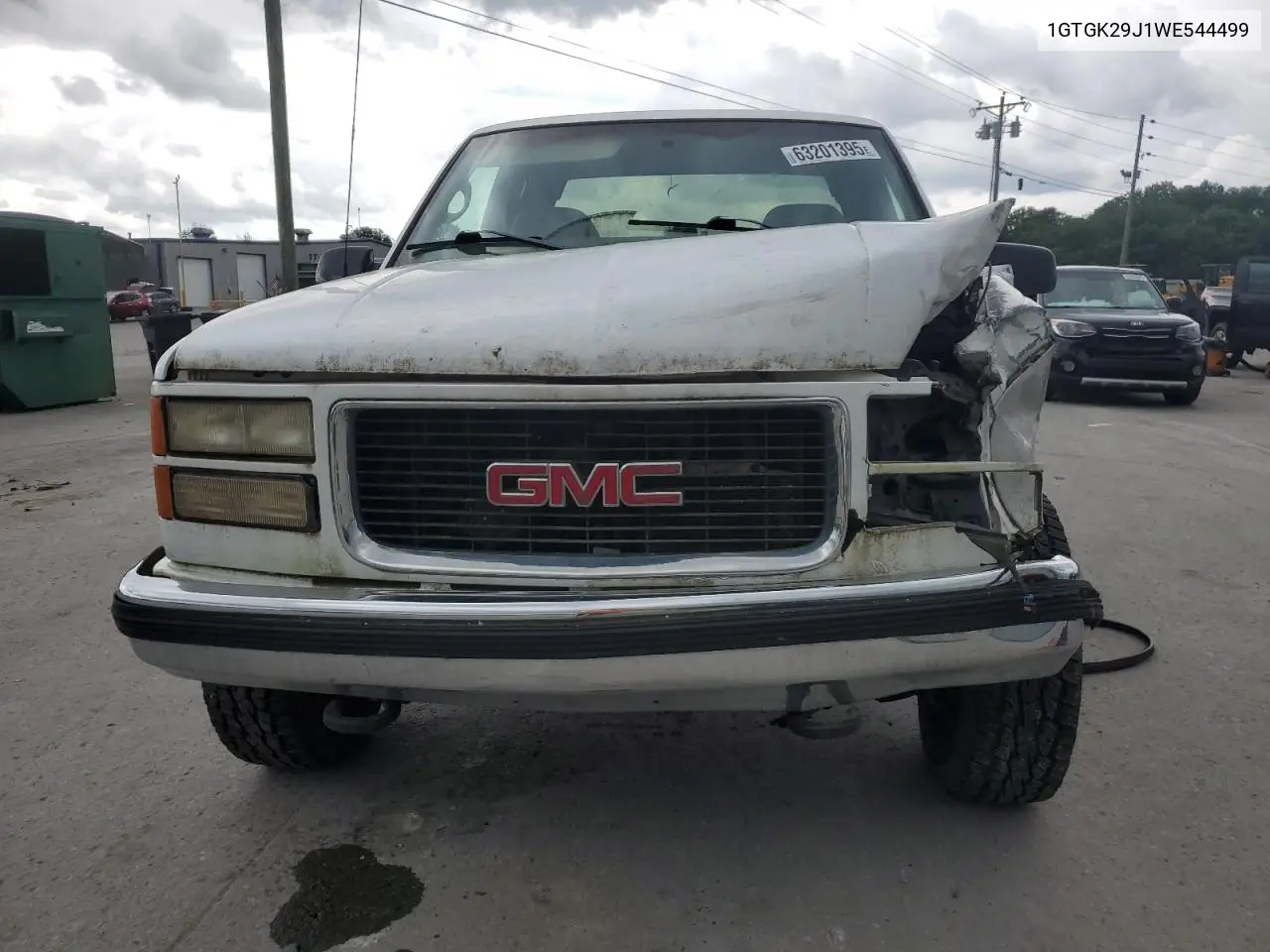 1998 GMC Sierra K2500 VIN: 1GTGK29J1WE544499 Lot: 63201395