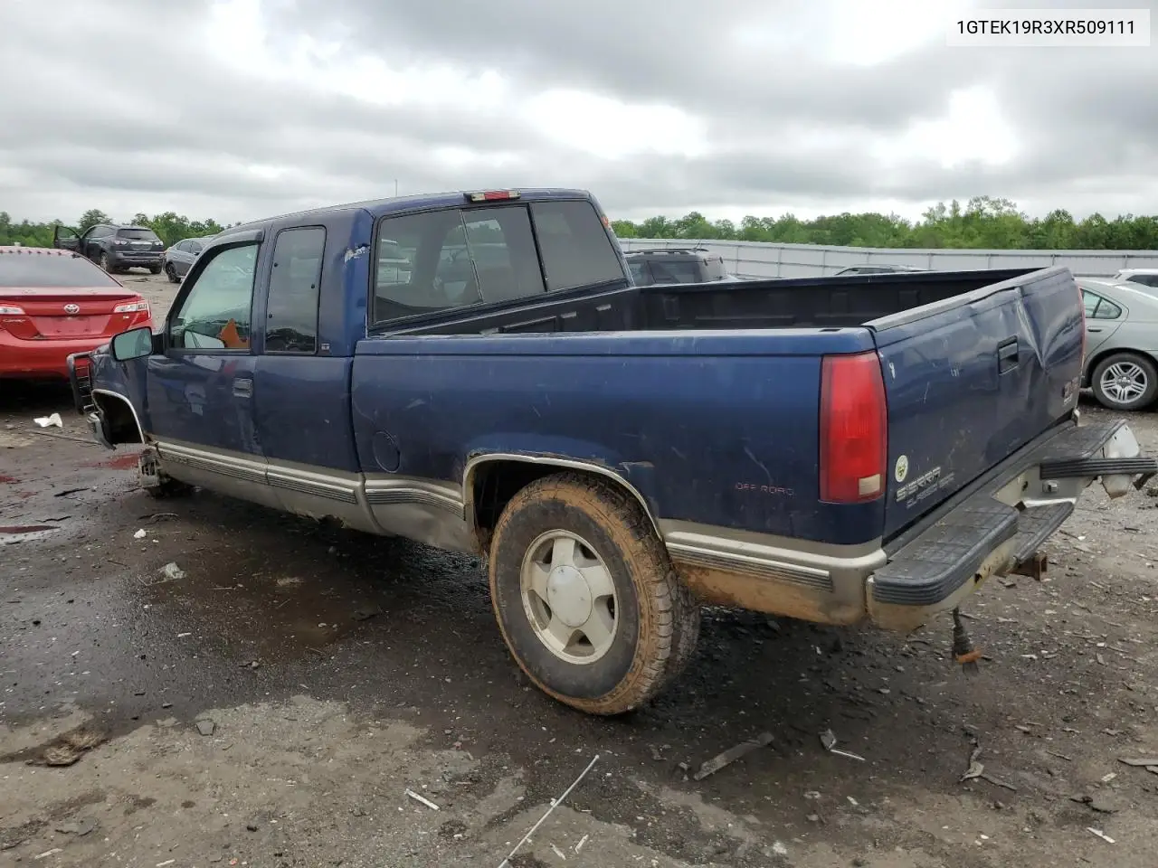 1999 GMC Sierra K1500 VIN: 1GTEK19R3XR509111 Lot: 56968965