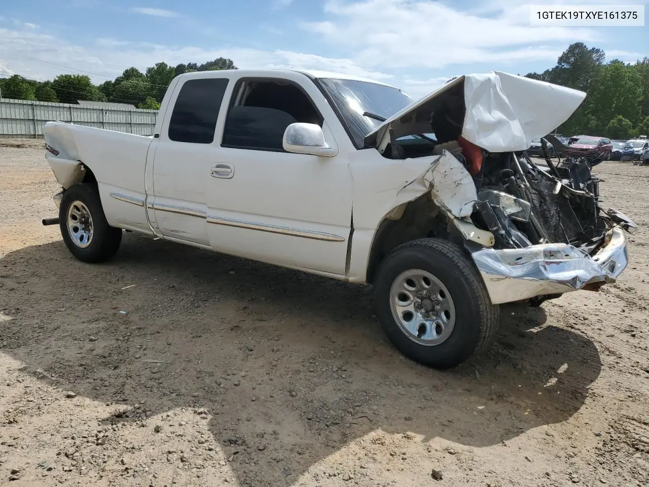 2000 GMC New Sierra K1500 VIN: 1GTEK19TXYE161375 Lot: 56553525