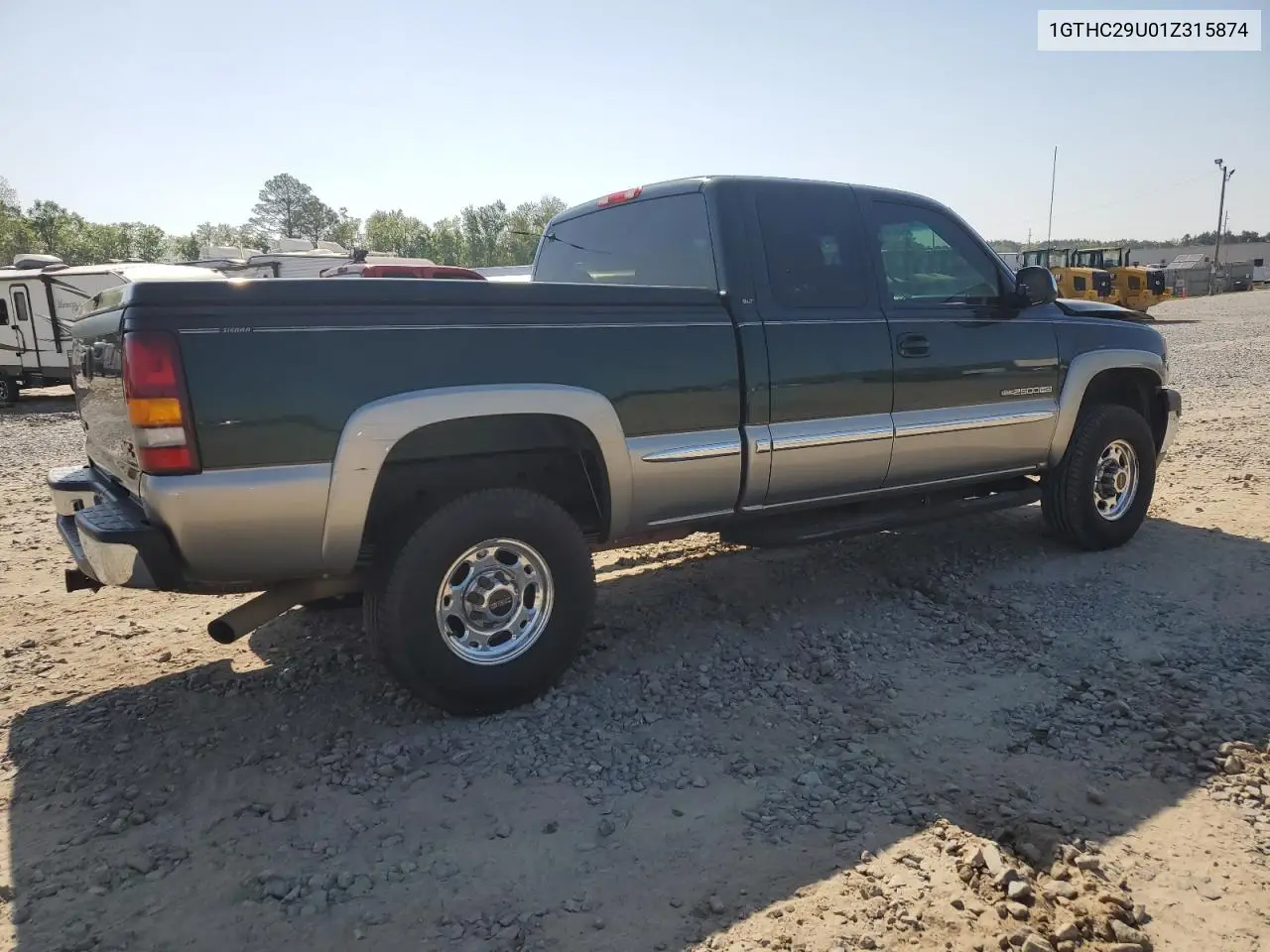 2001 GMC Sierra C2500 Heavy Duty VIN: 1GTHC29U01Z315874 Lot: 53101165