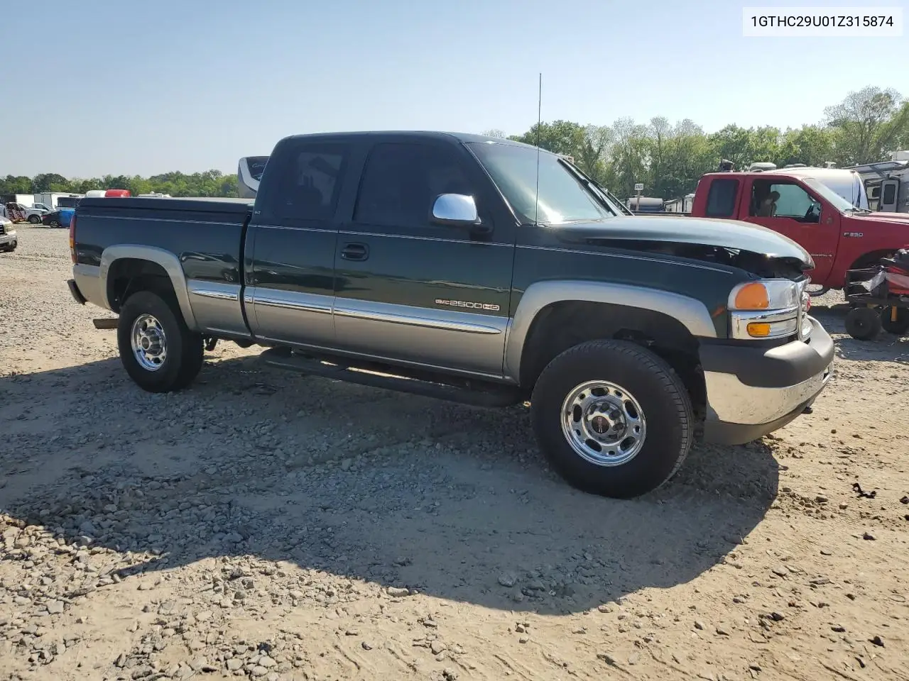 2001 GMC Sierra C2500 Heavy Duty VIN: 1GTHC29U01Z315874 Lot: 53101165