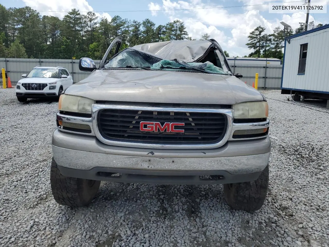 2001 GMC New Sierra K1500 VIN: 2GTEK19V411126792 Lot: 56729965