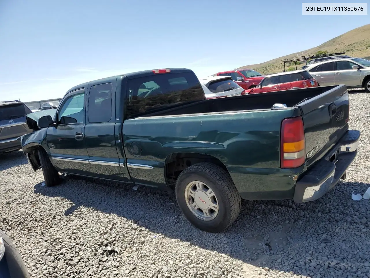 2001 GMC New Sierra C1500 VIN: 2GTEC19TX11350676 Lot: 61901925