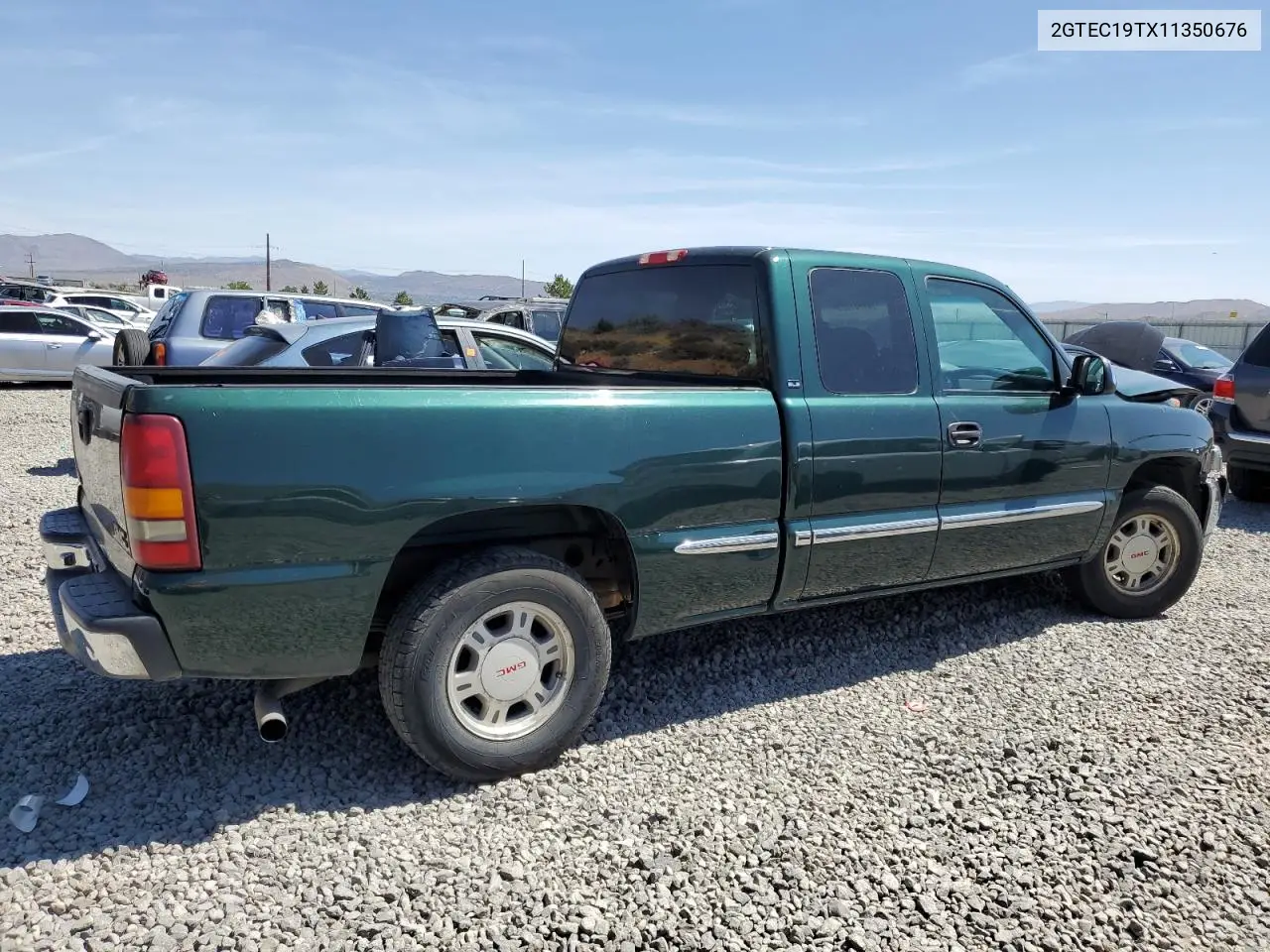 2001 GMC New Sierra C1500 VIN: 2GTEC19TX11350676 Lot: 61901925