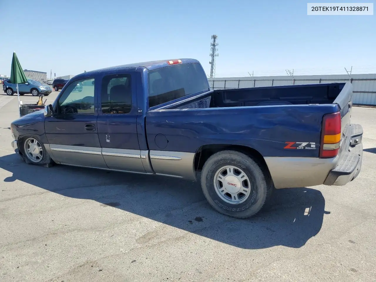 2001 GMC New Sierra K1500 VIN: 2GTEK19T411328871 Lot: 63165915
