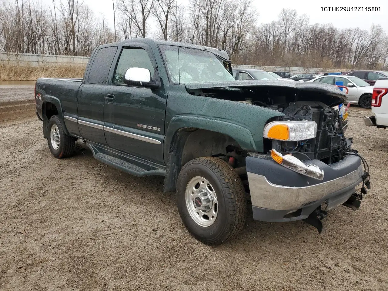 2002 GMC Sierra K2500 Heavy Duty VIN: 1GTHK29U42Z145801 Lot: 50956105