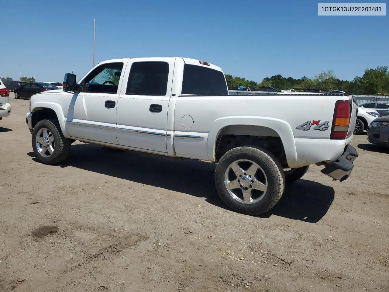 2002 GMC Sierra K1500 Heavy Duty VIN: 1GTGK13U72F203481 Lot: 52669735