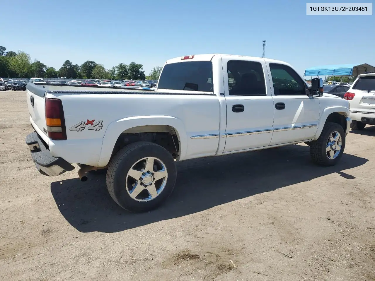 2002 GMC Sierra K1500 Heavy Duty VIN: 1GTGK13U72F203481 Lot: 52669735