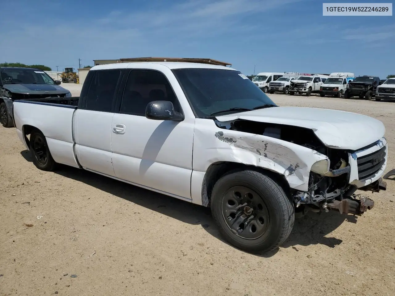 2002 GMC New Sierra C1500 VIN: 1GTEC19W52Z246289 Lot: 55135285