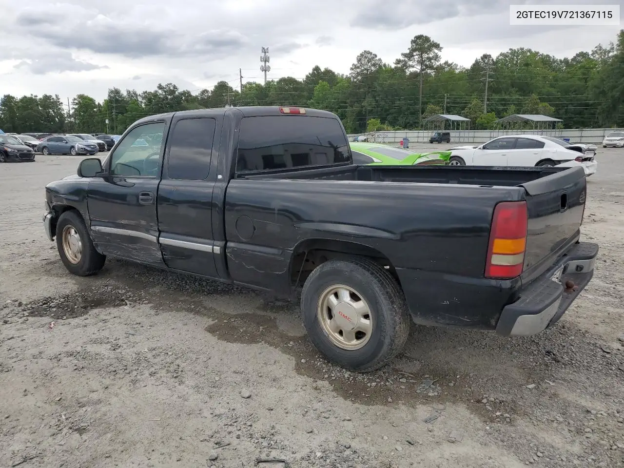 2002 GMC New Sierra C1500 VIN: 2GTEC19V721367115 Lot: 56102055