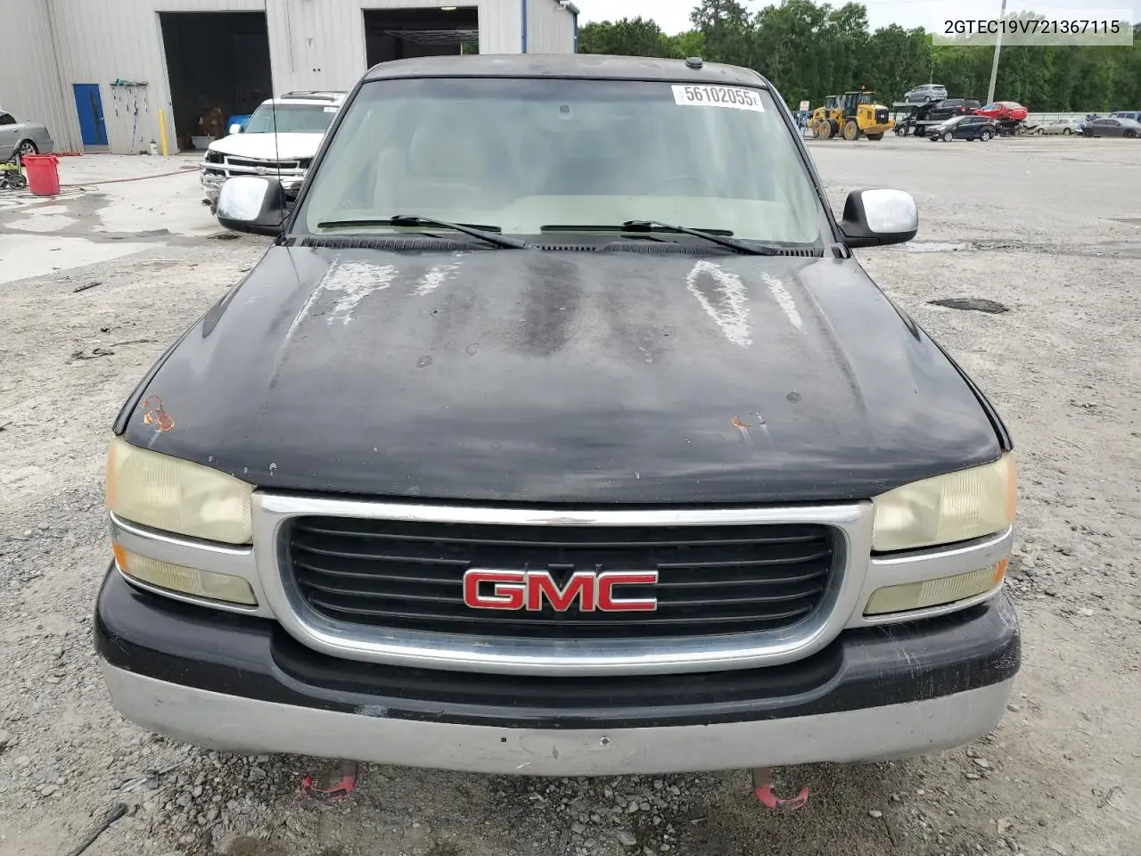 2002 GMC New Sierra C1500 VIN: 2GTEC19V721367115 Lot: 56102055