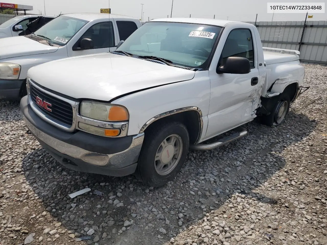 2002 GMC New Sierra C1500 VIN: 1GTEC14W72Z334848 Lot: 59733325