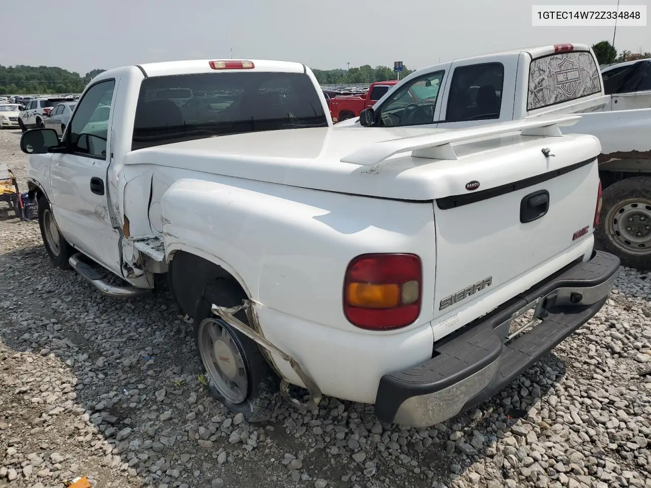 2002 GMC New Sierra C1500 VIN: 1GTEC14W72Z334848 Lot: 59733325