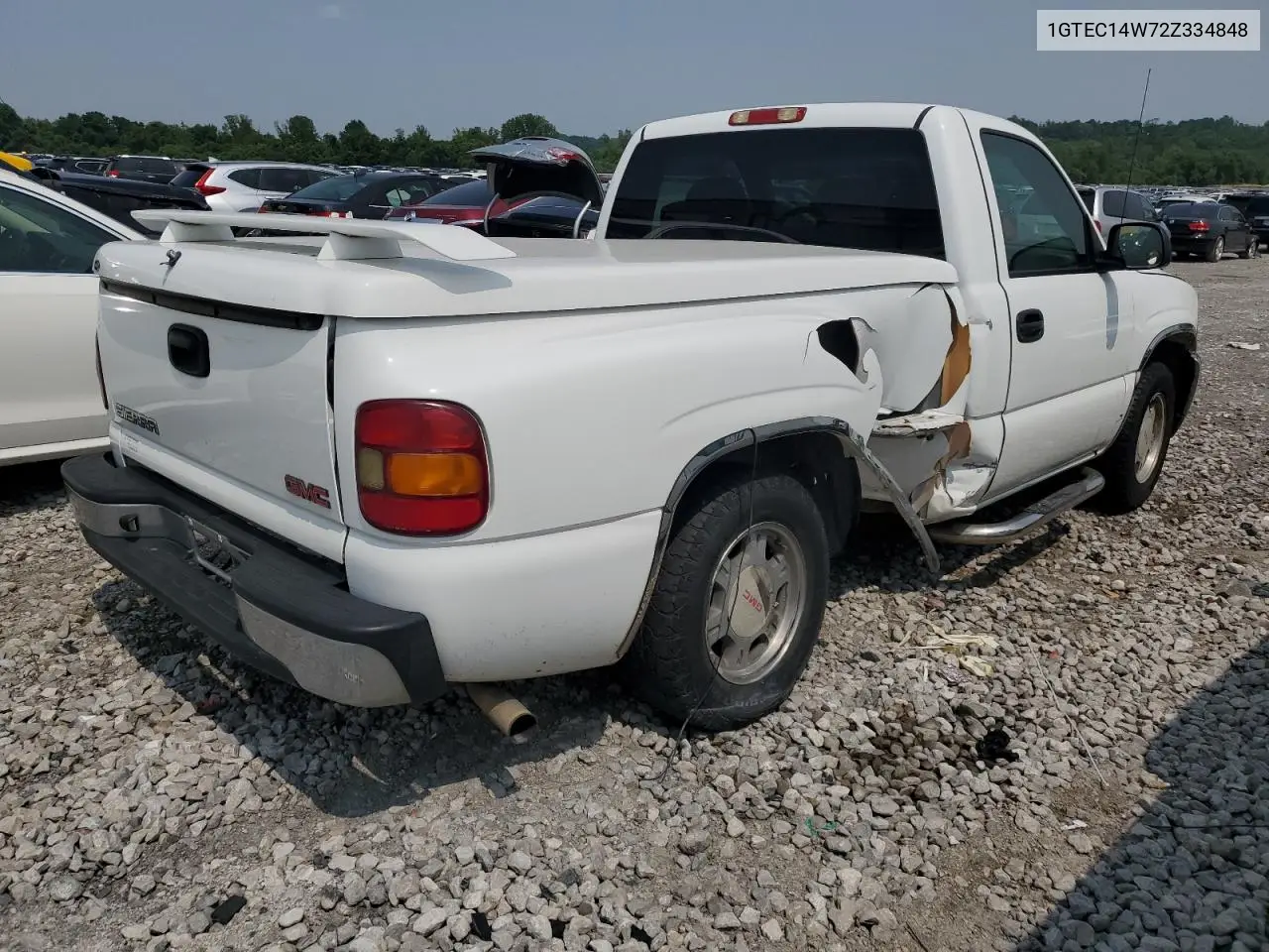 2002 GMC New Sierra C1500 VIN: 1GTEC14W72Z334848 Lot: 59733325