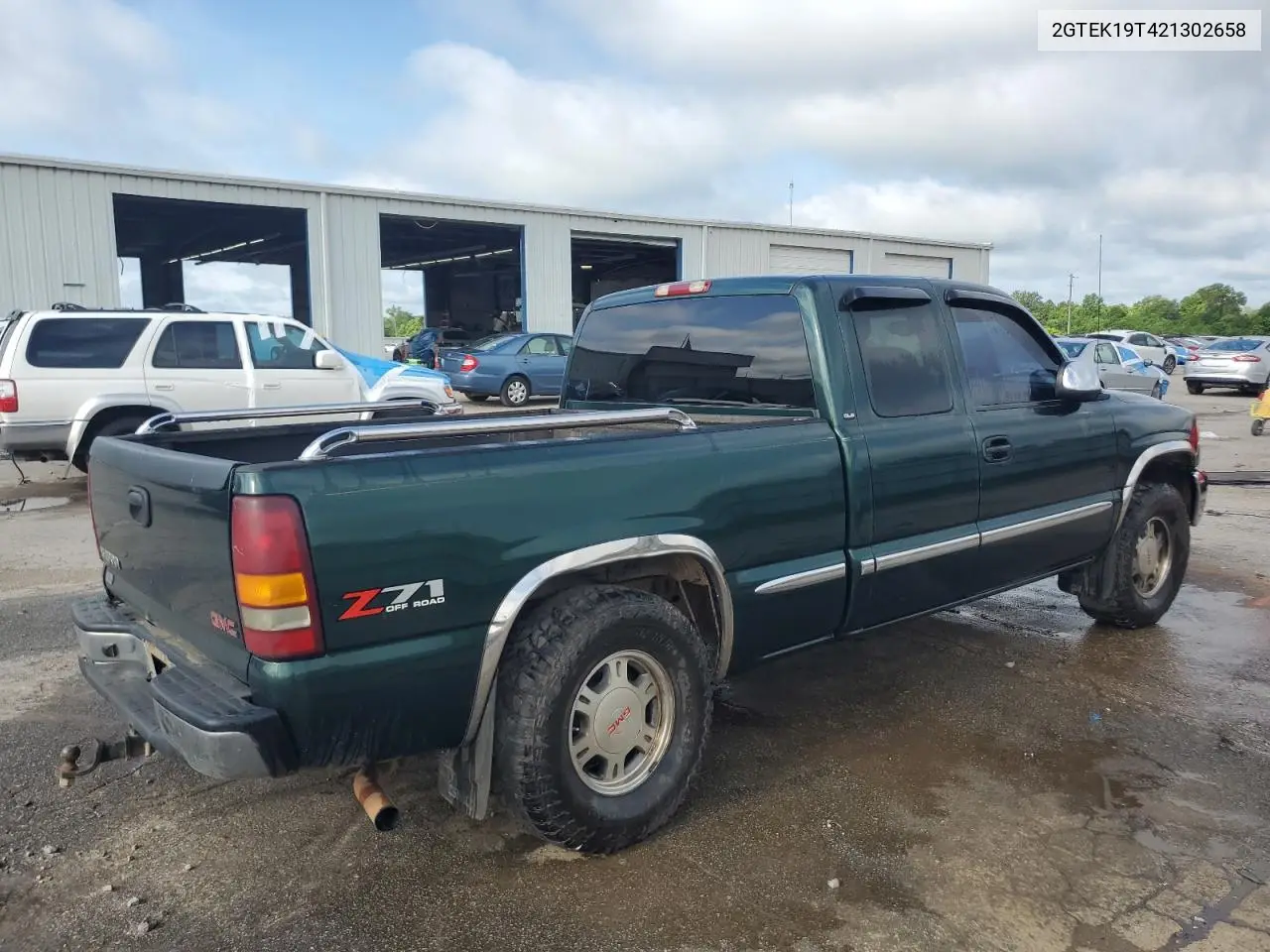 2002 GMC New Sierra K1500 VIN: 2GTEK19T421302658 Lot: 59804465