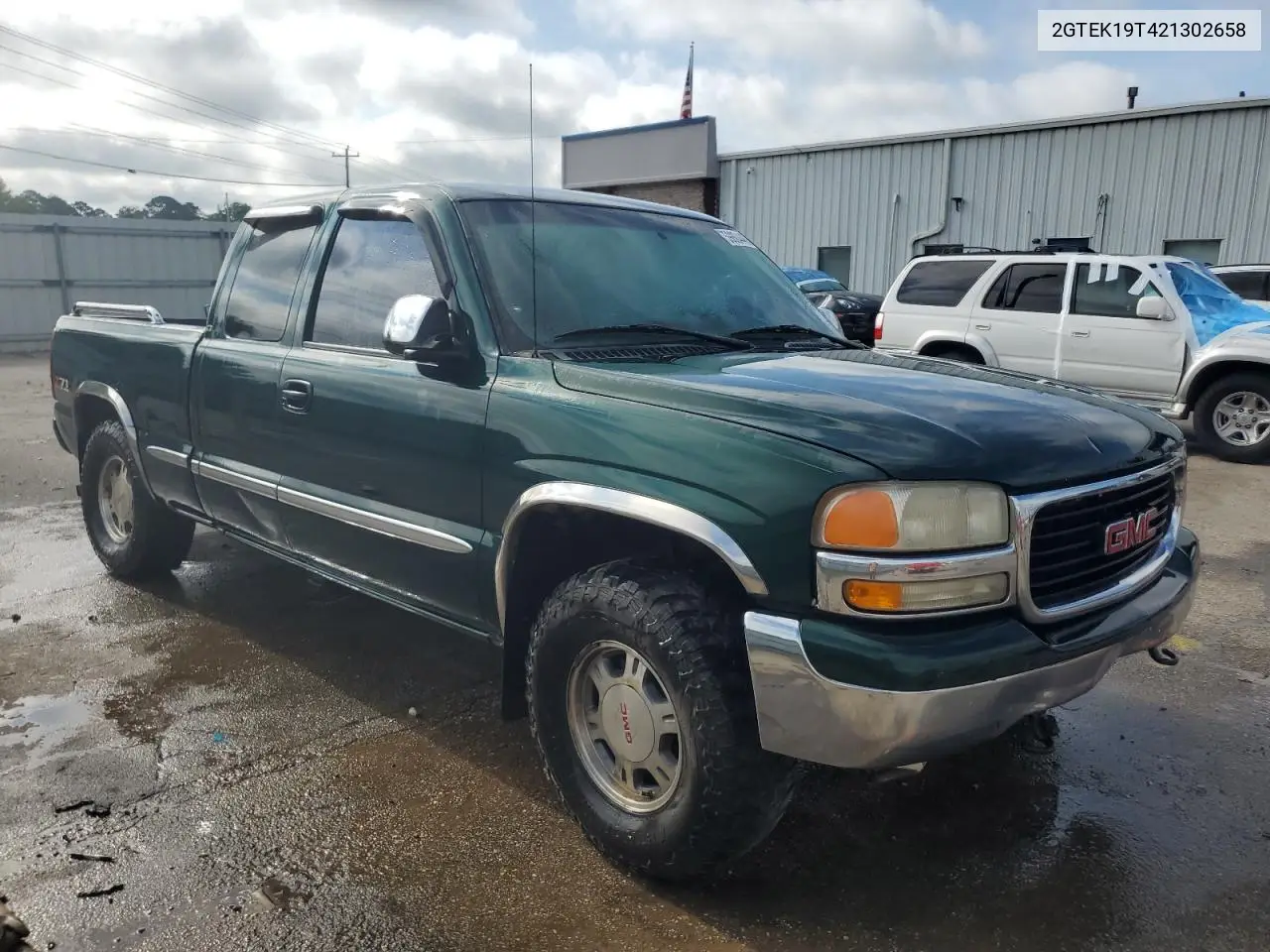 2002 GMC New Sierra K1500 VIN: 2GTEK19T421302658 Lot: 59804465