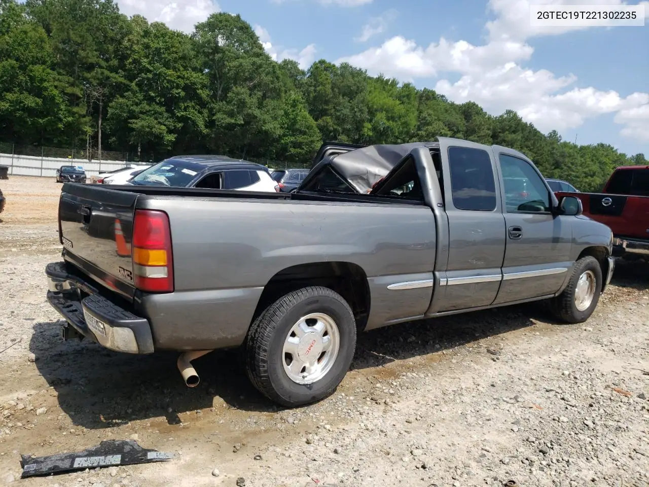 2002 GMC New Sierra C1500 VIN: 2GTEC19T221302235 Lot: 61907395
