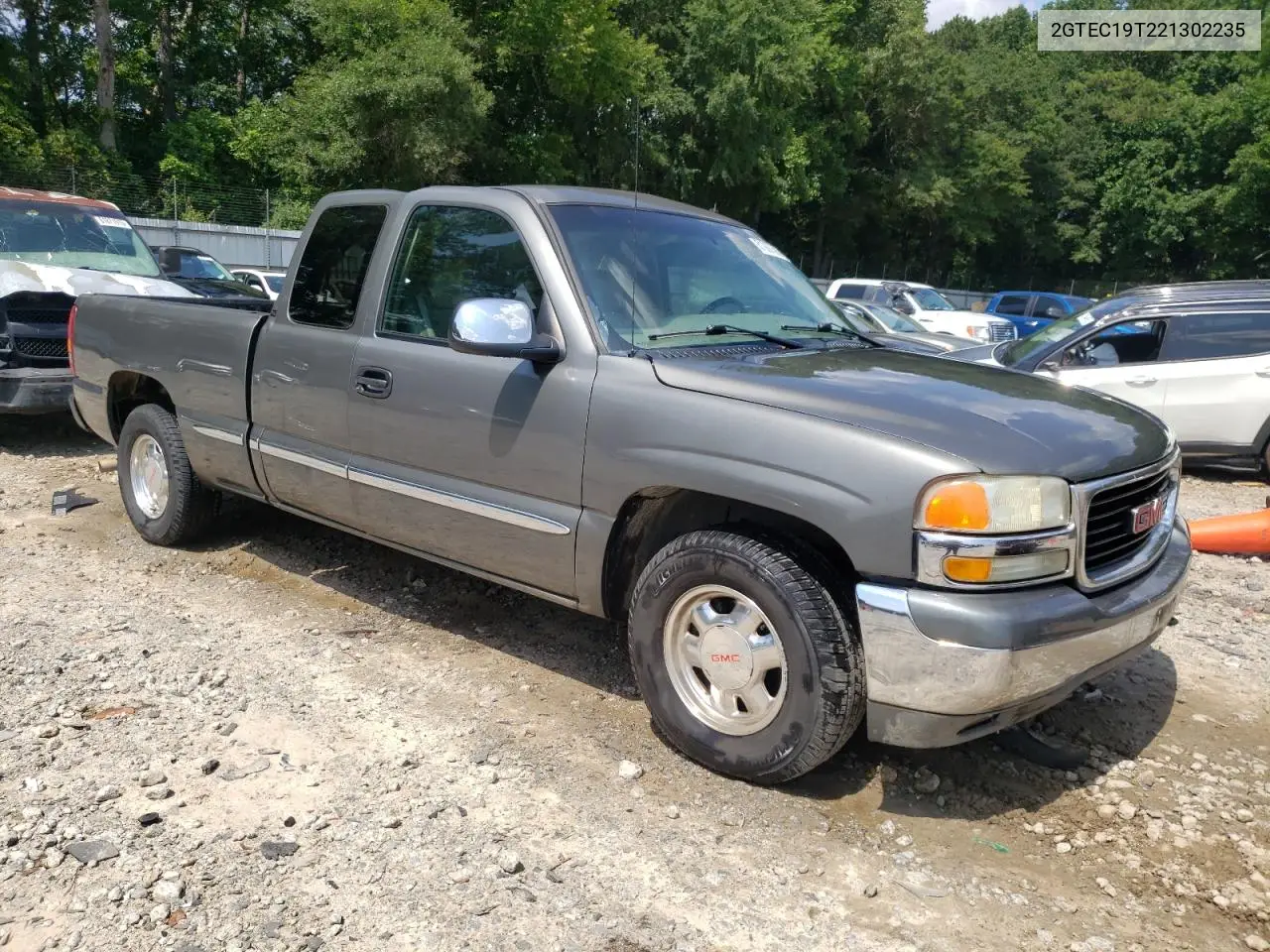 2002 GMC New Sierra C1500 VIN: 2GTEC19T221302235 Lot: 61907395