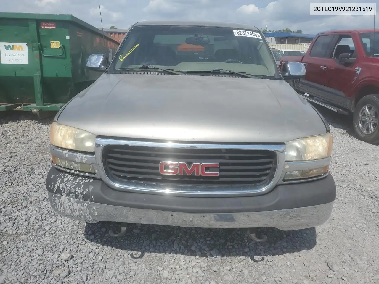 2002 GMC New Sierra C1500 VIN: 2GTEC19V921231519 Lot: 62371465