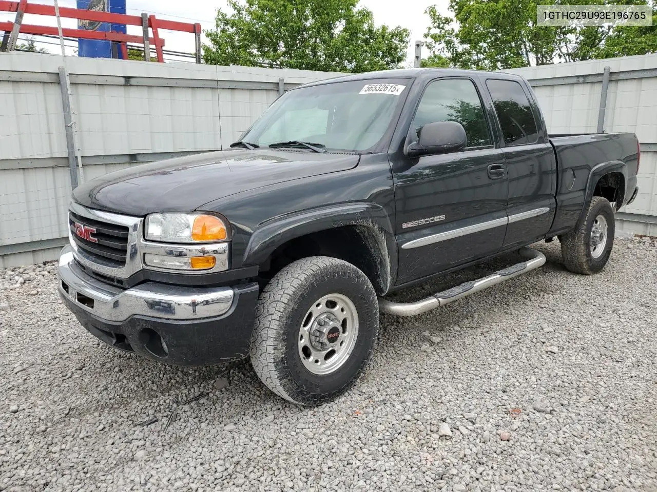 2003 GMC Sierra C2500 Heavy Duty VIN: 1GTHC29U93E196765 Lot: 56532615